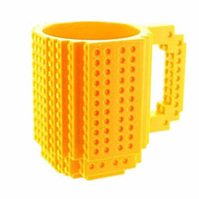 Load image into Gallery viewer, Creative DIY Build-on Brick Mug Lego Style Puzzle Mugs, Building Blocks Coffee Mug